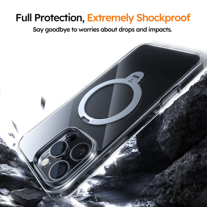 TORRAS 360° Spin Stand MagSafe Case for iPhone 16 Pro Max - Magsafe Compatible - Forexengineer -Malaysia