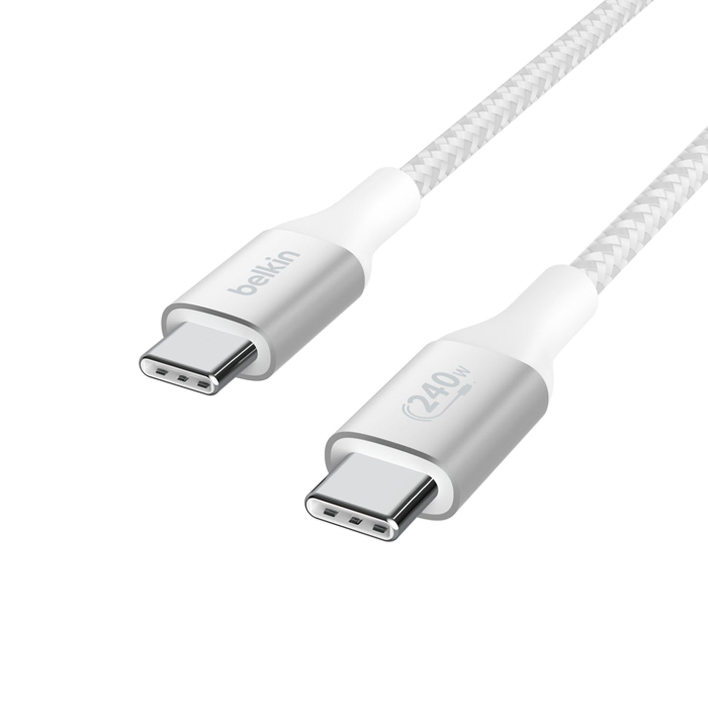 [ONLINE EXCLUSIVE] BELKIN BoostCharge USB-C to USB-C 240W PD3.1 480 Mbps Braided Cable