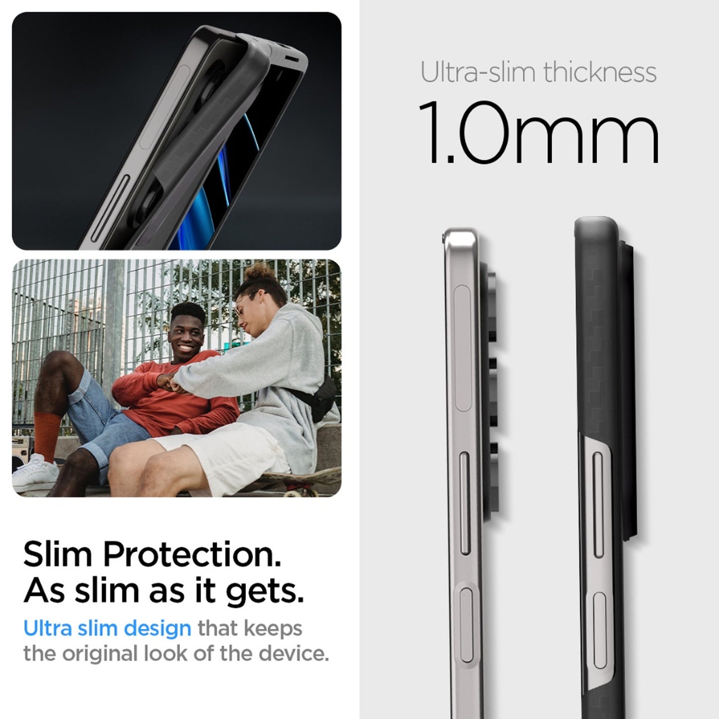 Spigen Air Skin for Samsung Galaxy Z Fold 5 - Ultra Slim Design & Scratch Resistant