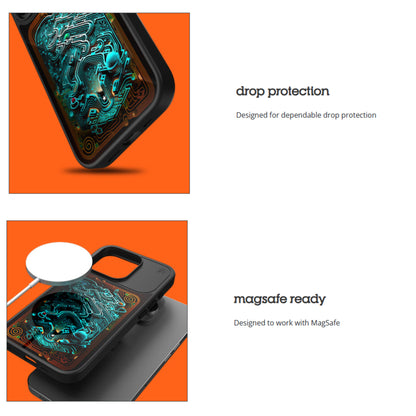 STM Reveal Case for iPhone 15 Series - MagSafe Compatible - Black Realm - Forexengineer -Malaysia- 810046114339-810046114315-810046114322-810046114308