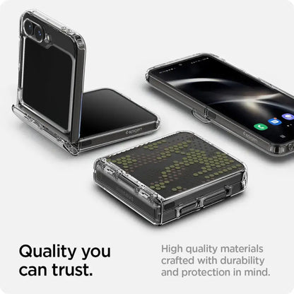 Spigen Ultra Hybrid Pro for Samsung Galaxy Z Flip 6 - Mil Grade and Hinge Protection - Forexengineer -Malaysia- 8809971227858-8809971227865-8809971231725-8809971231732-8809971231749
