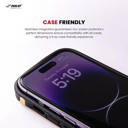 ZEELOT SOLIDsleek Tempered Glass Screen Protector for iPhone 15 Series - Retina Clear - Forexengineer -Malaysia- 4891011517542-4891011517535-4891011517528-4891011517511