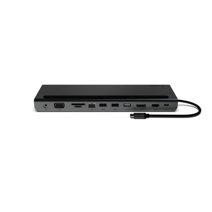 [ONLINE EXCLUSIVE] BELKIN Connect USB-C 11-in-1 Multiport Dock PD100W HDMI 4K VGA 1080P - Forexengineer -Malaysia- 745883819843