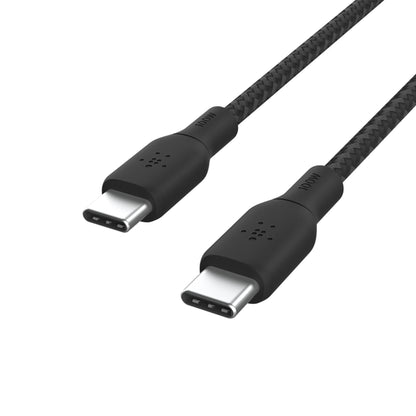 [ONLINE EXCLUSIVE] BELKIN BoostCharge USB-C to USB-C 100W USB 2.0 480 Mbps Braided Cable - Forexengineer -Malaysia- CAB014BT2MBK-745883842117