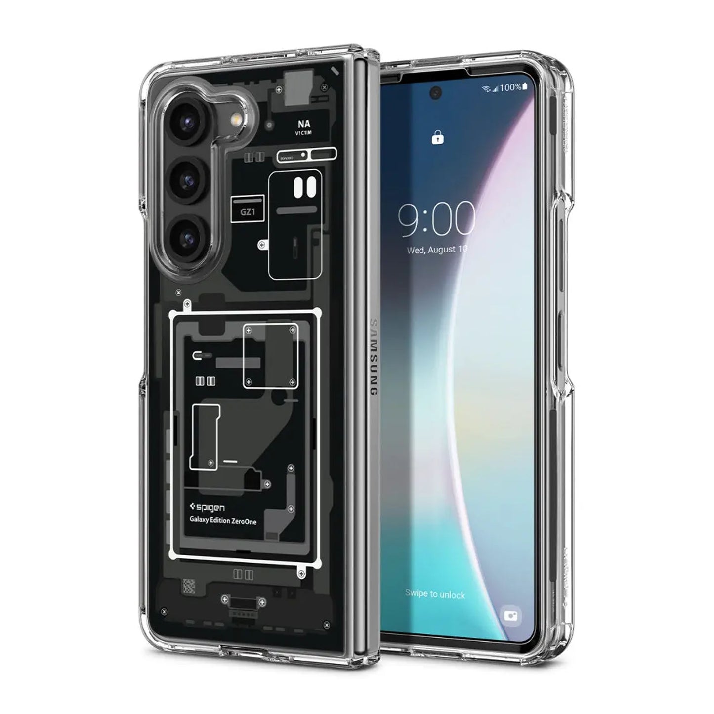 Spigen Ultra Hybrid for Samsung Galaxy Z Fold 5 - Mil-grade certified with Air Cushion Technology