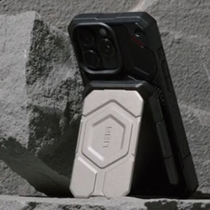 UAG Magnetic Wallet with Stand - Protects up to 3 Cards RFID Block - Black/Titanium - Forexengineer -Malaysia- 840283912191