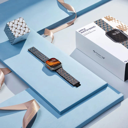 PITAKA Dreamland ChromaCarbon Band for Apple Watch All Models - Forexengineer -Malaysia- 7493554143454-7493554143386