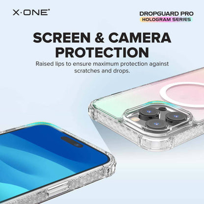 X.One Drop Guard Pro Hologram Impact Protection Case for iPhone 15 Series - MagSafe Compatible - Forexengineer -Malaysia- 550056192797-550056192696-550056192595-550056192494