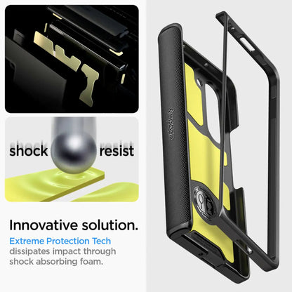 Spigen Slim Armor Pro for Samsung Galaxy Z Fold 5 - Innovative Sliding Technology - Forexengineer -Malaysia- 8809896745550-8809896751933-8809896745567