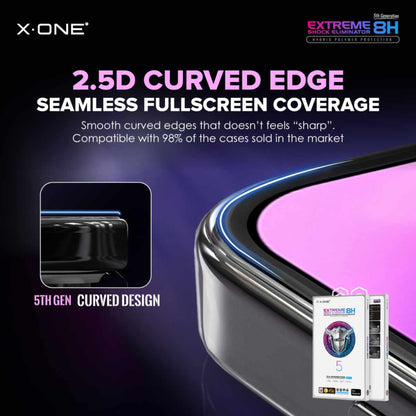 X.One Extreme Shock Eliminator 8H ( 5th Generation ) for iPhone 15 Series - Clear HD - Forexengineer -Malaysia- 866845678457-86684567844-866845678458-86684567856-866845678459-86684567874-866845678460-86684567886