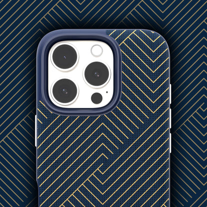 ZAGG London Snap Case for iPhone 16 Pro Max - With Stylish Fabric Exterior and Magsafe Compatible - Forexengineer -Malaysia