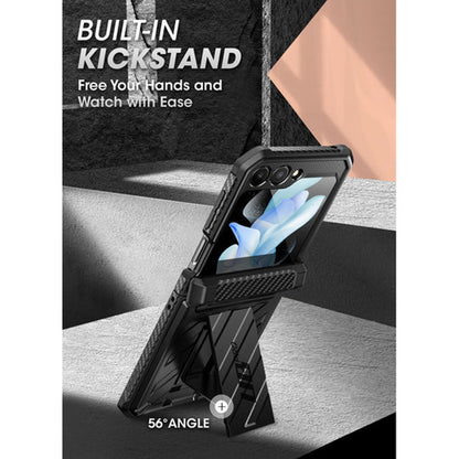 Supcase Unicorn Beetle PRO for Samsung Galaxy Z Flip 5 with Belt Clip - Black - Forexengineer -Malaysia- 843439124097
