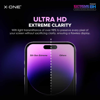 X.One Extreme Shock Eliminator 8H ( 5th Generation ) for iPhone 15 Series - Clear HD - Forexengineer -Malaysia- 866845678457-86684567844-866845678458-86684567856-866845678459-86684567874-866845678460-86684567886