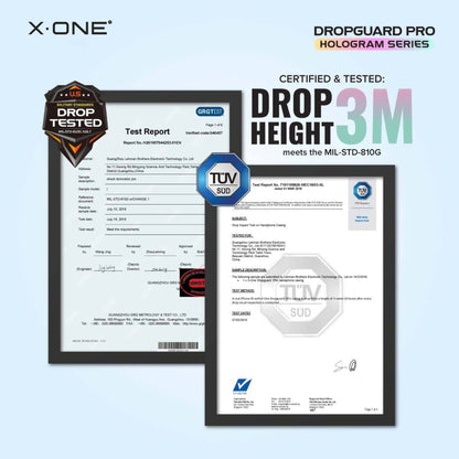 X.One Drop Guard Pro Hologram Impact Protection Case for iPhone 15 Series - MagSafe Compatible - Forexengineer -Malaysia- 550056192797-550056192696-550056192595-550056192494