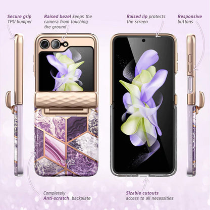[ONLINE EXCLUSIVE] i-Blason Cosmo Slim for Samsung Galaxy Z Flip 5 - Stylish Protective Bumper Case - Forexengineer -Malaysia- 843439124011-843439124028-843439124035
