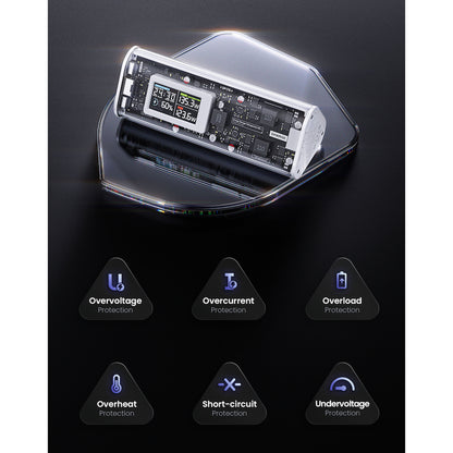 Sharge Shargeek 170 24,000mAh 170W Fast Charging Powerbank IP66 Water Resistant - Forexengineer -Malaysia- 6973154657700-6973154652637