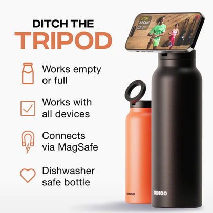 Ringo Bottle 24oz with Free Magnetic Booster Ring - MagSafe Compatible - Forexengineer -Malaysia- 850055385016-850055385030-850055385009-850055385023