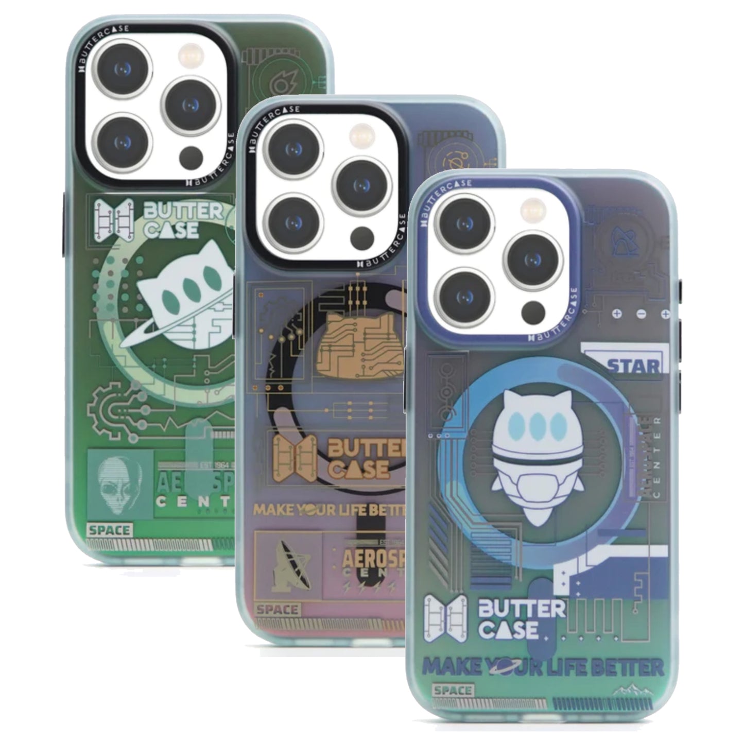 BUTTERCASE Mars-Mission Series for iPhone 15 Series - Magsafe Compatible