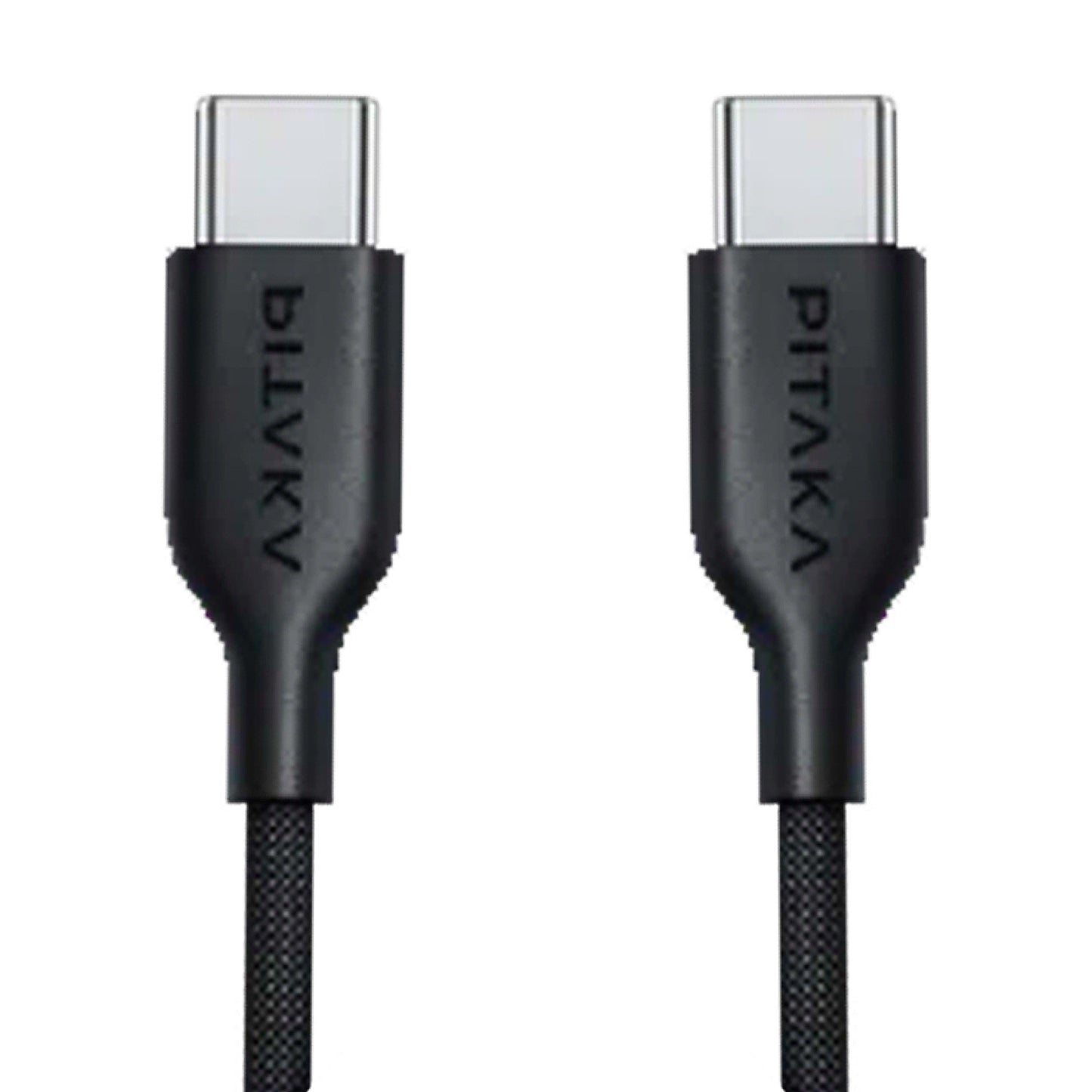 PITAKA Flex Braided Cable USB C To C - USB 2.0 60W Charging / 480Mbps Data Transfer