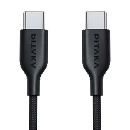 PITAKA Flex Braided Cable USB C To C - USB 2.0 60W Charging / 480Mbps Data Transfer - Forexengineer -Malaysia- 7493554150216