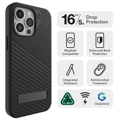 ZAGG Denali Snap with Kickstand for iPhone 15 Series - MagSafe Compatible - Forexengineer -Malaysia- 840056194564-840056194557-840056194526