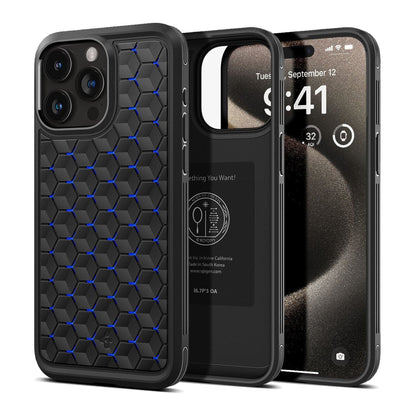 Spigen Cryo Armor for iPhone 15 Pro Max - Cryo Blue - Forexengineer -Malaysia- 8809896749527