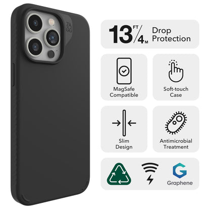 ZAGG Manhattan Snap Case for iPhone 15 Series - MagSafe Compatible - Forexengineer -Malaysia- 840056194168-840056194151-840056194243-840056194236
