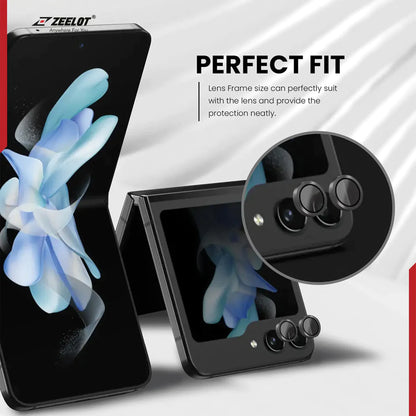 [ONLINE EXCLUSIVE] ZEELOT PIshield Titanium Alloy Lens Protector for Samsung Galaxy Z Flip 5 / Flip 4 - Forexengineer -Malaysia- 4891011517481--4891011517467--4891011517498--4891011517474---4891011516378
