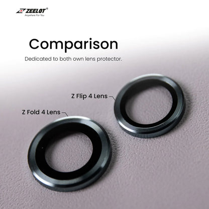 [ONLINE EXCLUSIVE] ZEELOT PIshield Titanium Alloy Lens Protector for Samsung Galaxy Z Flip 5 / Flip 4 - Forexengineer -Malaysia- 4891011517481--4891011517467--4891011517498--4891011517474---4891011516378
