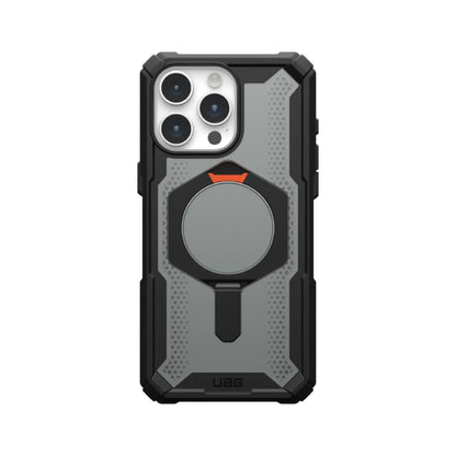 UAG Plasma XTE for iPhone 15 Series - MagSafe Compatible with Kickstand -  Black/Orange - Forexengineer -Malaysia- 840283912054-840283912061