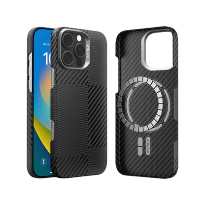 Raptic 600D Aramid Fibre Croxx with Magsafe for iPhone 16 Pro Max - Mondrian Black - Forexengineer -Malaysia