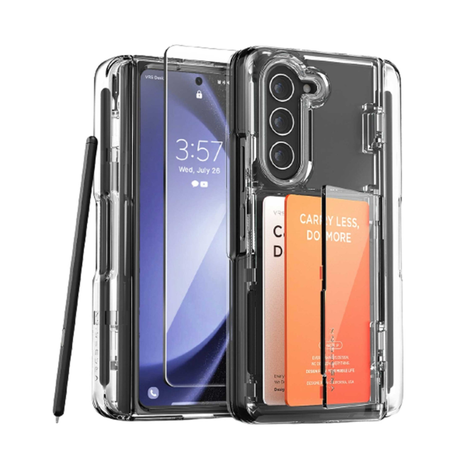 VRS Design Terra Guard Modern Go Series for Samsung Galaxy Z Fold 5 (with S-pen Slot) - Forexengineer -Malaysia- 8809919628778-8809919628754