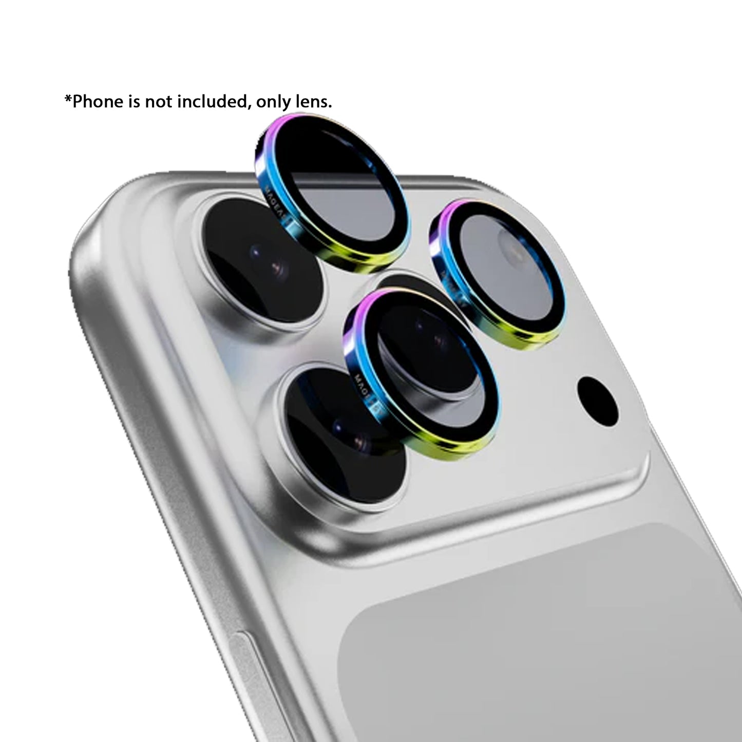 MAGEASY Lenz Sapphire Camera Lens Protector for iPhone 17 Pro Max / 17 Pro