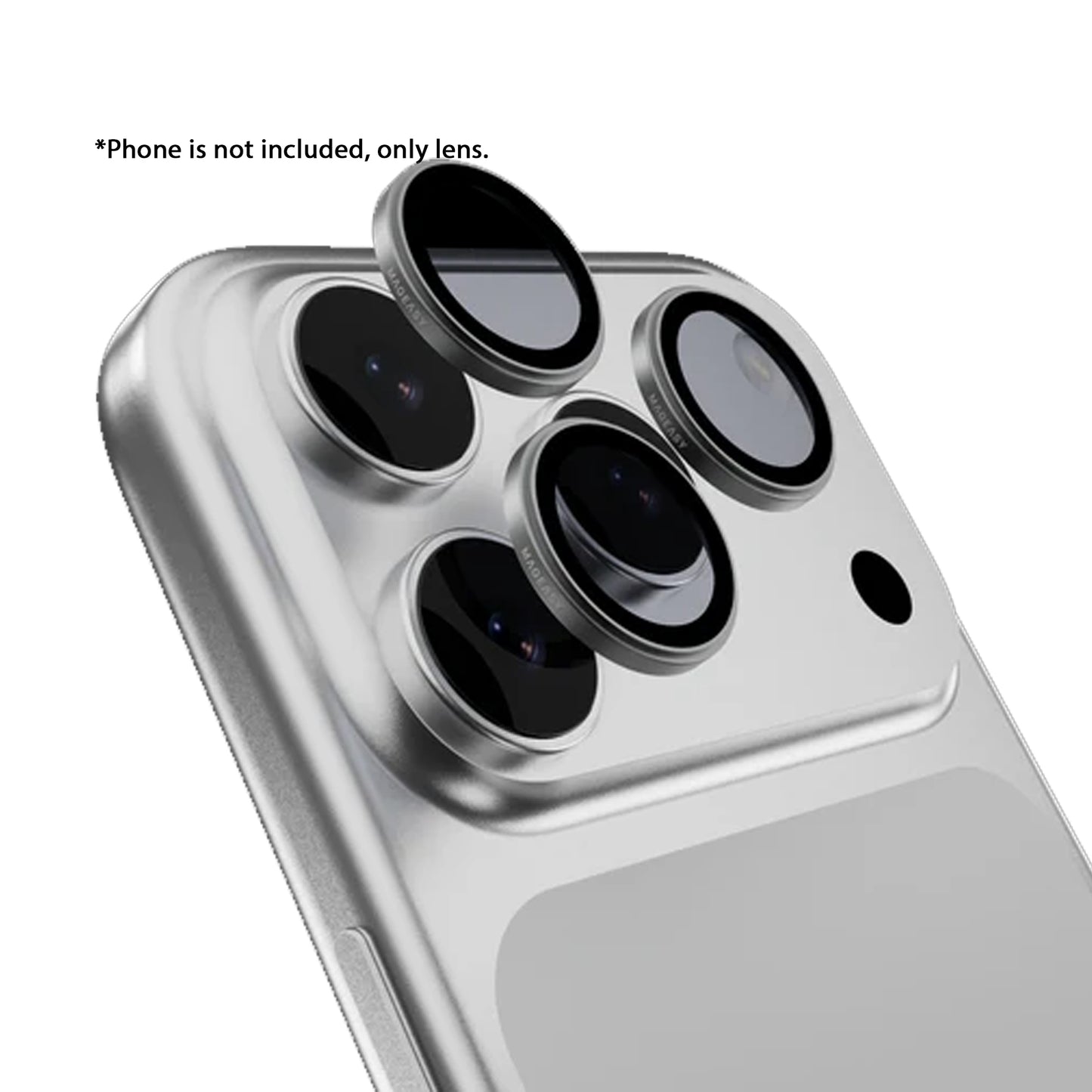 MAGEASY Lenz Sapphire Camera Lens Protector for iPhone 17 Pro Max / 17 Pro