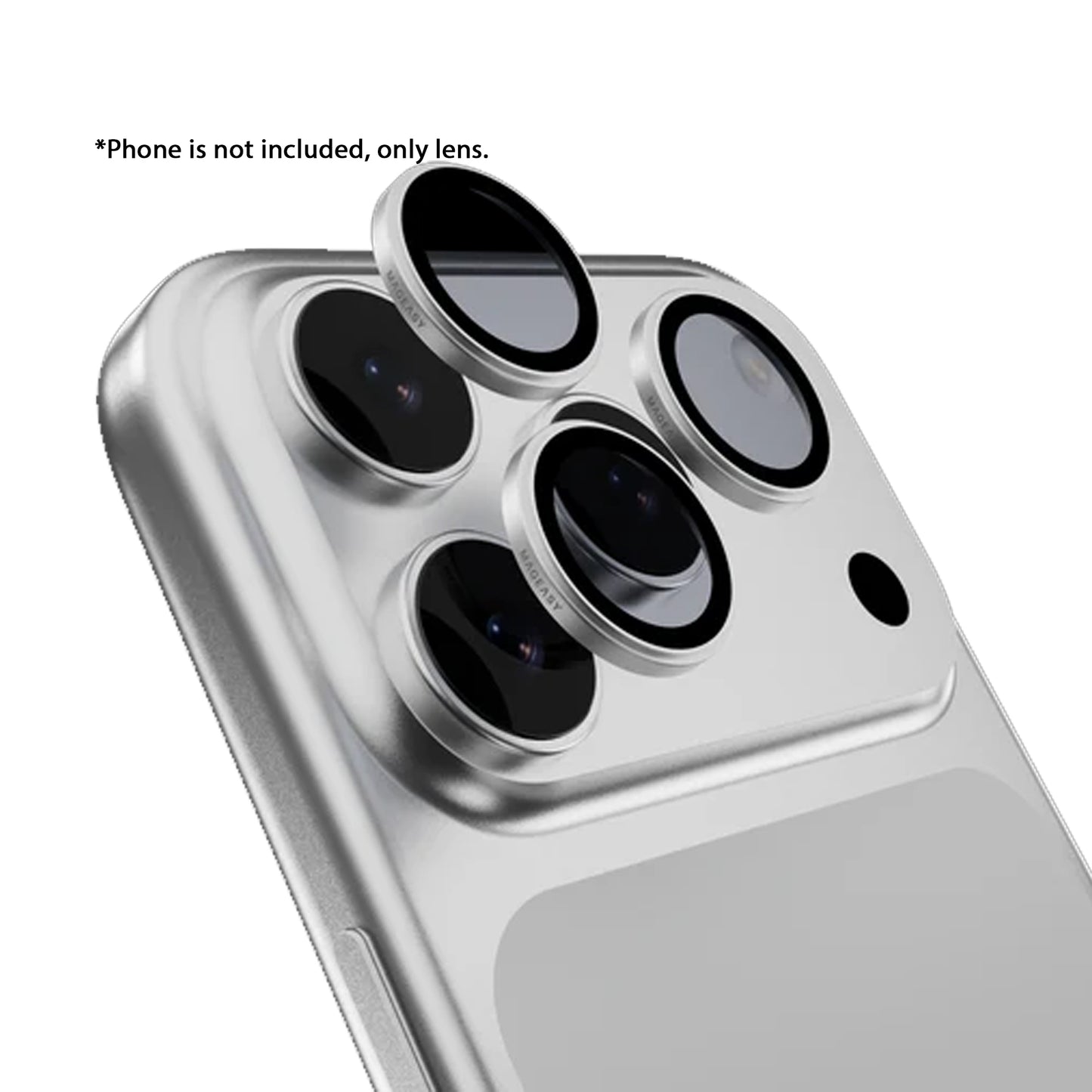 MAGEASY Lenz Sapphire Camera Lens Protector for iPhone 17 Pro Max / 17 Pro