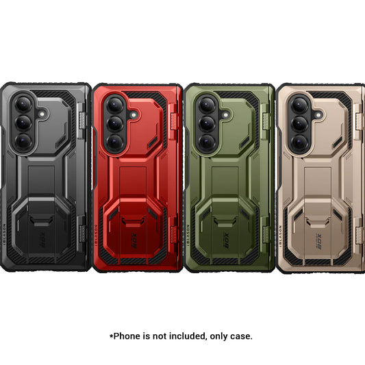i-Blason Armorbox Case for Samsung Galaxy Z Fold 7 with Built-in Tempered Glass Screen Protector and Kickstand