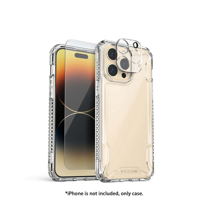 [EXCLUSIVE ONLINE] VRS Design Terra Guard Crystal for iPhone 14 Series with Tempered Glass & Camera Film - Clear - Forexengineer -Malaysia- 8809872461979-8809872461962