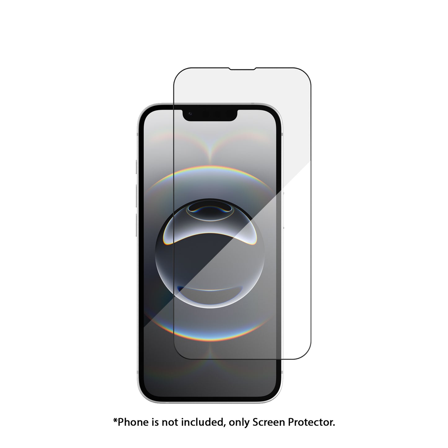 ZAGG Glass Plus Edge Tempered Glass for iPhone 16e / 14 / 13 / 13 Pro Screen Protector - Clear