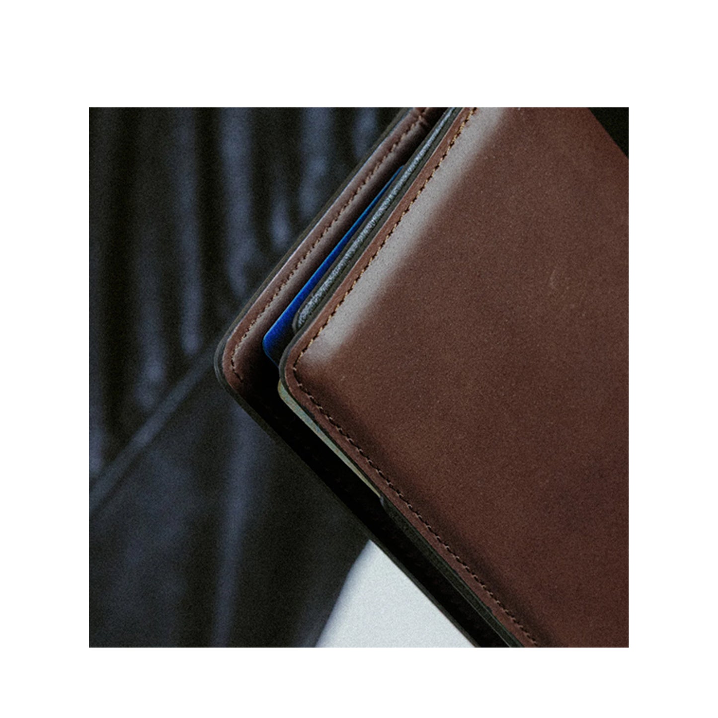 NOMAD Passport Wallet Horween Leather - 4 Card Slots and 3 Larger Compartments