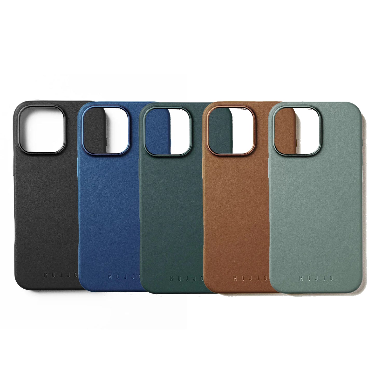 MUJJO Full Leather Case for iPhone 16 Series - Magsafe Compatible