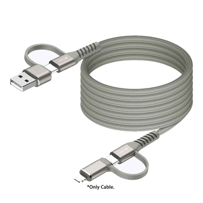 Mazer Infinite LINK Cobra 4-in-1 USB-C / USB-A / Lightning Magnetic Cable 1M / 2M