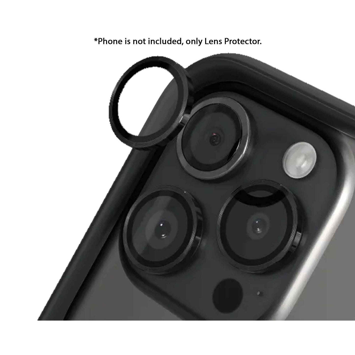 Rhinoshield Lens Protector for iPhone 15 Series - 9H Tempered Glass Lens Protector