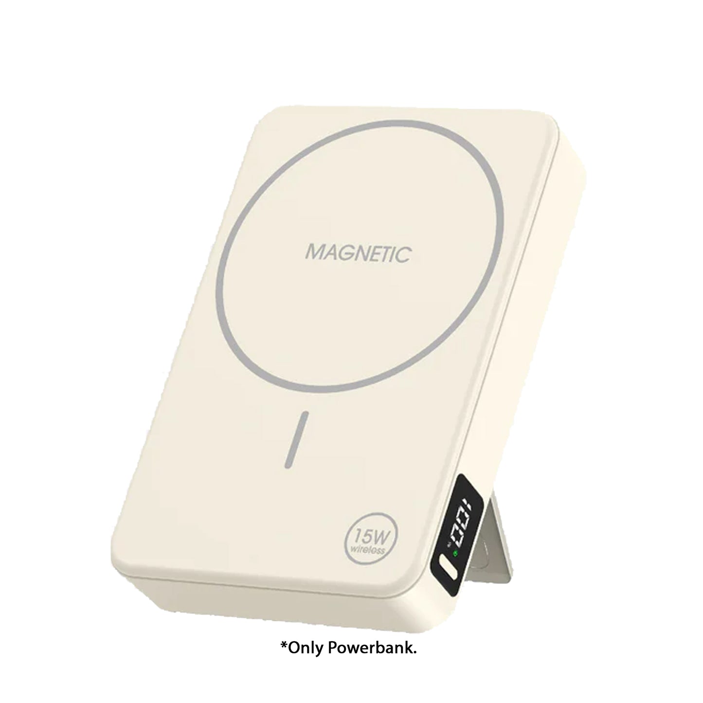 Mazer MagAir 20 Magnetic Qi2 Certified Power Bank with Buil-in Stand 10000mAh