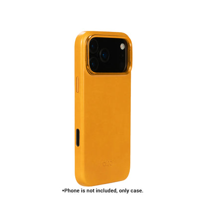 Alto Uplop Magnetic Stand Leather Case for iPhone 17 Pro Max / 17 Pro - Italian Full-Grain Leather with Military Grade Drop Protection