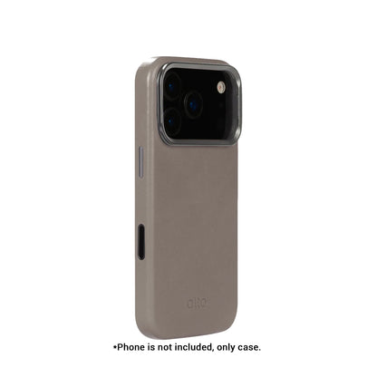 Alto Uplop Magnetic Stand Leather Case for iPhone 17 Pro Max / 17 Pro - Italian Full-Grain Leather with Military Grade Drop Protection