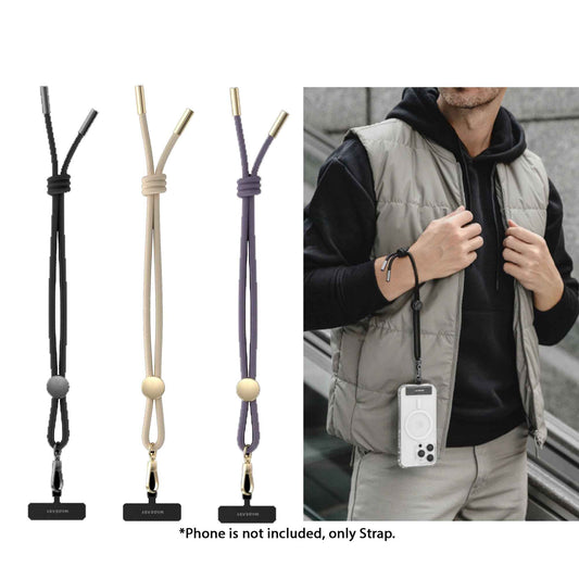 MAGEASY 6mm Wrist Strap + Strap Card - Cord Lock Design