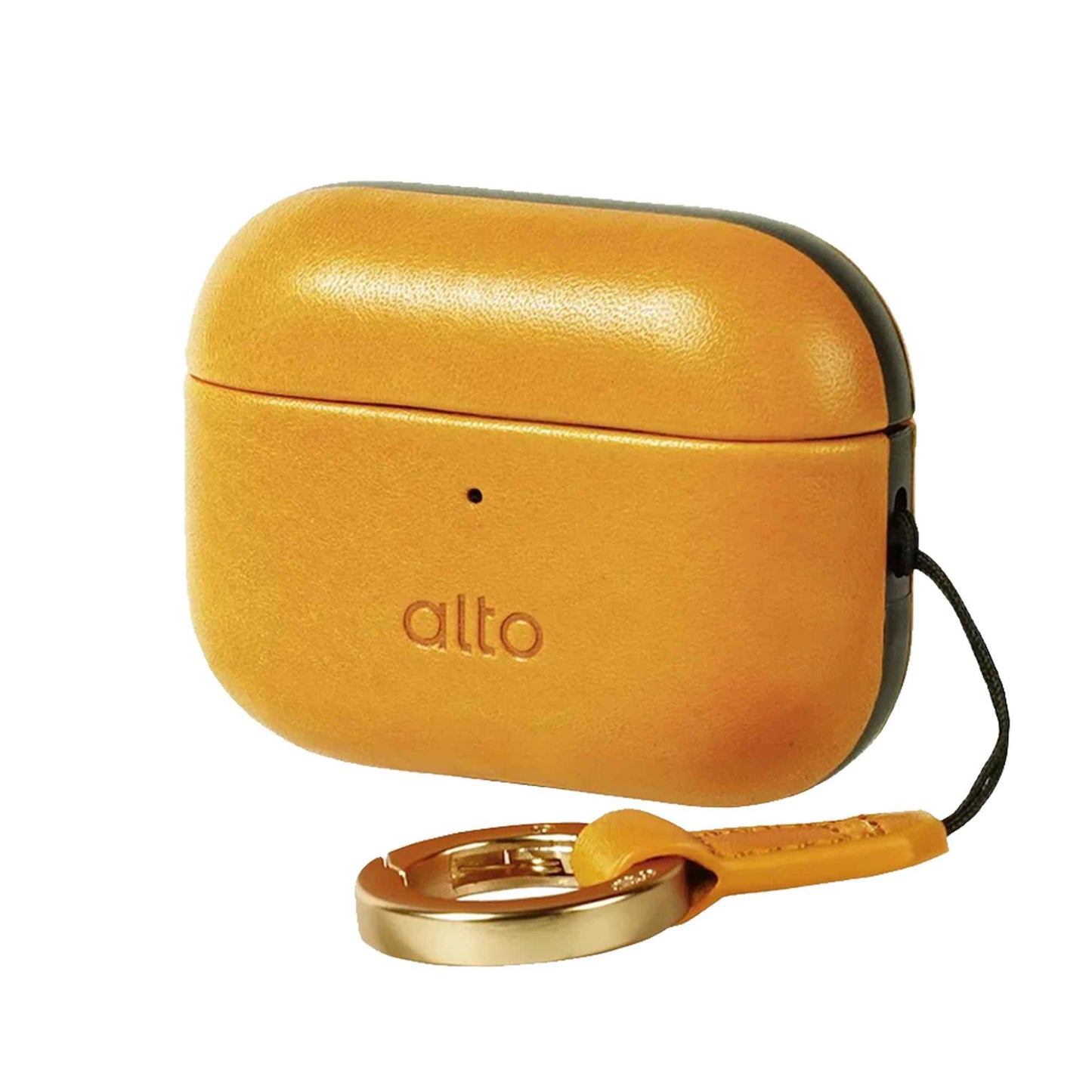 Alto Leather Case for AirPods Pro 3 - Italian Full-Grain Leather with Detachable Buckle