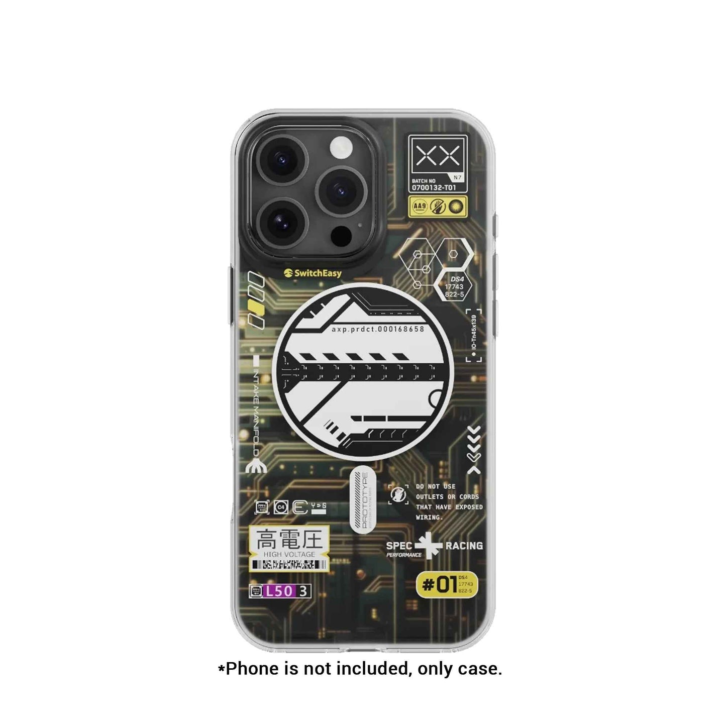 SwitchEasy Artist M 3D Patterned Shockproof Case for iPhone 16 Pro Max - Magsafe Compatible