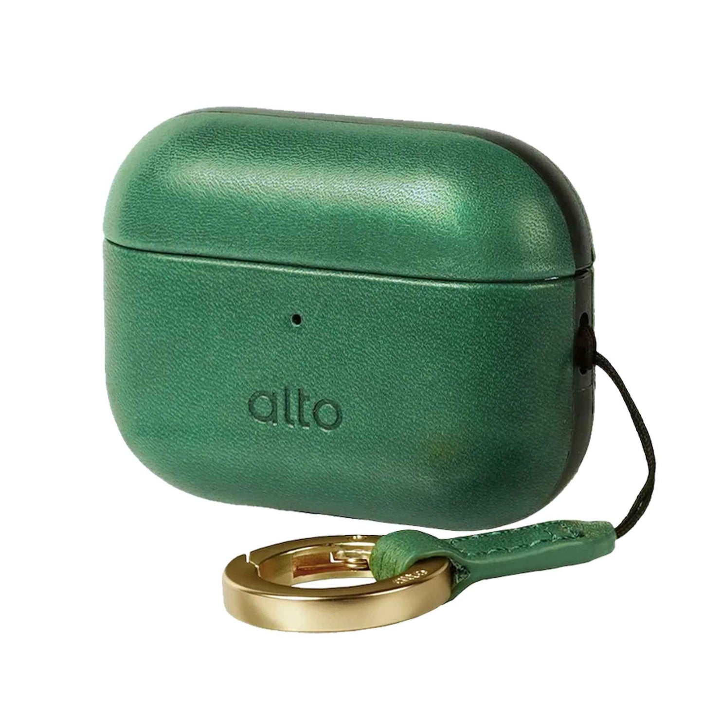 Alto Leather Case for AirPods Pro 3 - Italian Full-Grain Leather with Detachable Buckle