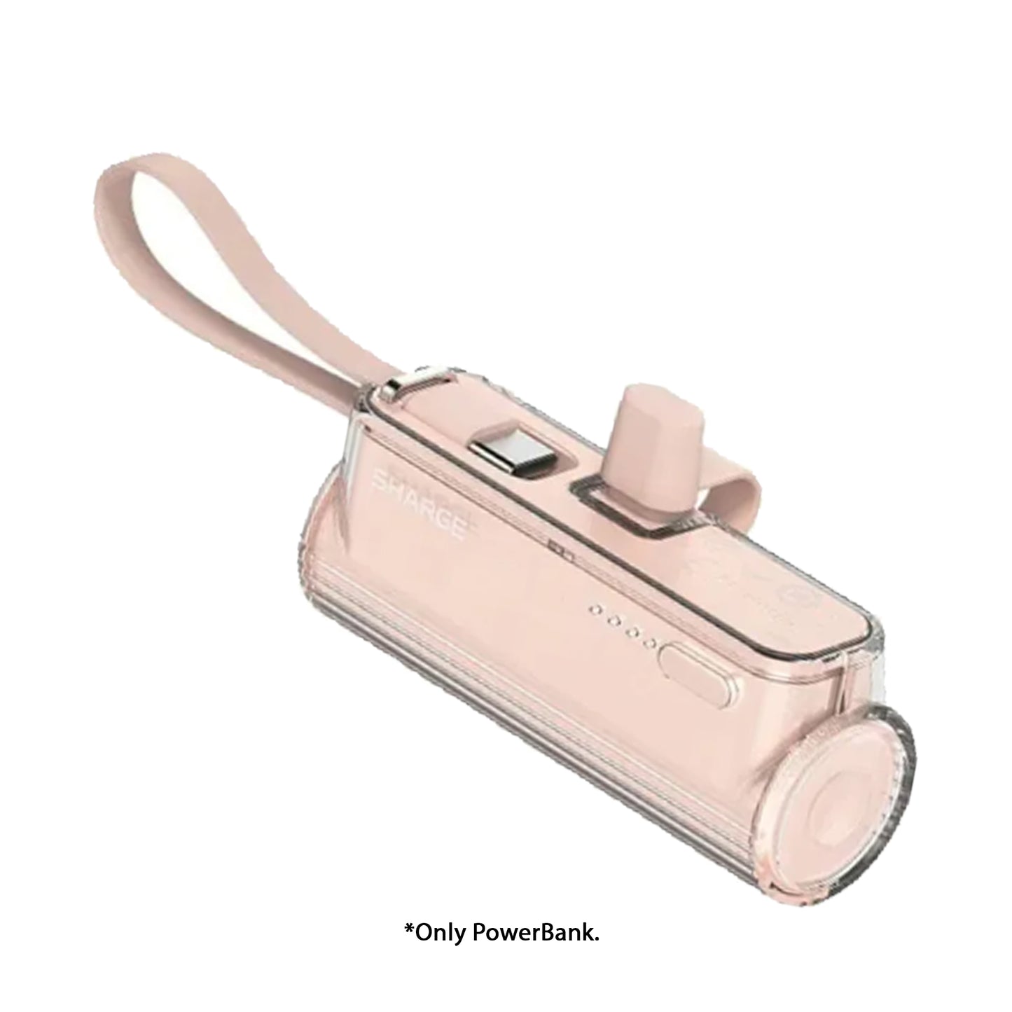 Sharge Flow Mini 2 - Swappable USB-C & Lightning Connector with Built-in USB-C Cable